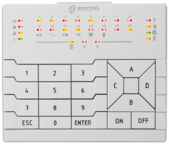 Poza cu Tastatura LED cu capac BKP-LED