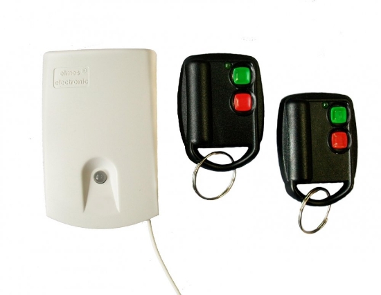 Poza cu Receptor cu 2 canale si 2 telecomenzi cu 2 butoane U2HS