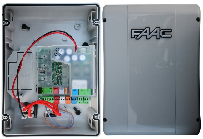 Poza cu Placa electronica E024S si cutie montaj