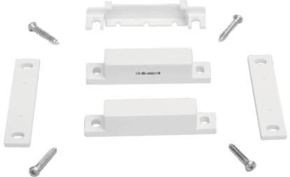 Poza cu Contact magnetic alb, aparent SM-35-WG