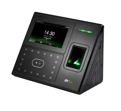 Poza cu Terminal CA si T&A cu recunoastere faciala, cititor de amprenta si proximitate