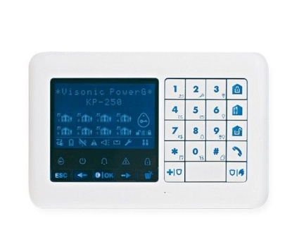Poza cu Tastatura  wireless LCD Visonic