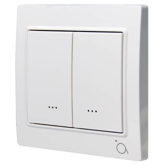 Poza cu Releu inteligent aplicat,2 canale ,Z-Wave Plus