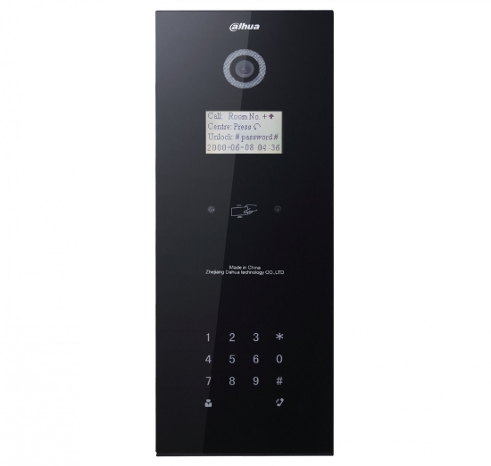 Poza cu Post exterior audio-video IP pentru N familii cu cititor de proximitate