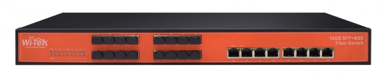 Poza cu Switch fibra optica 16 porturi Gigabit