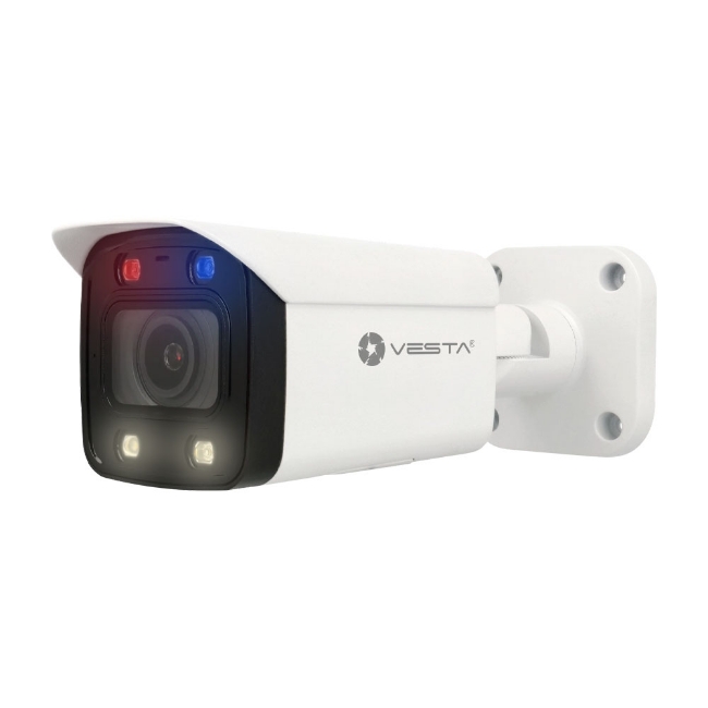 Poza cu Camera bullet neagra IP VESTA de exterior de 8MP