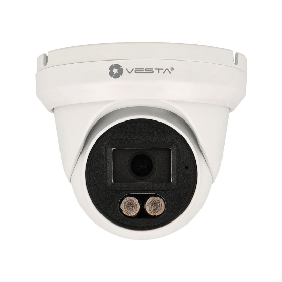 Poza cu Camera IP dome neagra VESTA de exterior 4MP@25fps
