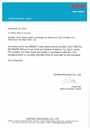 Amortizor hidraulic KALE 400