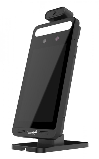 Poza cu Terminal standalone cu recunoastere faciala si masurea temperaturii corpului