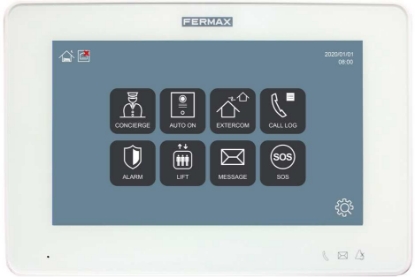 Poza cu Monitor videointerfon IP - NEO 7&#34; WHITE