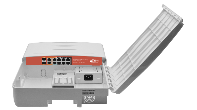 Poza cu Switch PoE 8 porturi de exterior