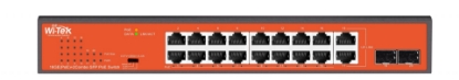 Switch PoE 16 porturi Gigabit