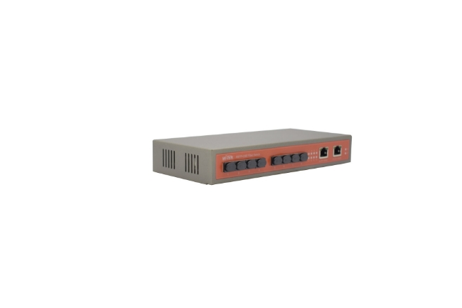 Poza cu Switch fibra optica 8 porturi Gigabit
