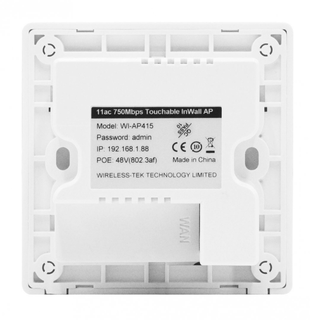 Poza cu Access Point dual band 750Mbps cu montaj in perete
