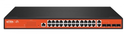 Poza cu Switch PoE 24 porturi Gigabit cu management prin cloud