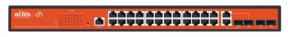Switch PoE 24 porturi Gigabit cu management prin cloud
