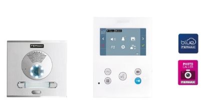 Poza cu Kit videointerfon 2 familii VEO-XS WIFI DUOX PLUS