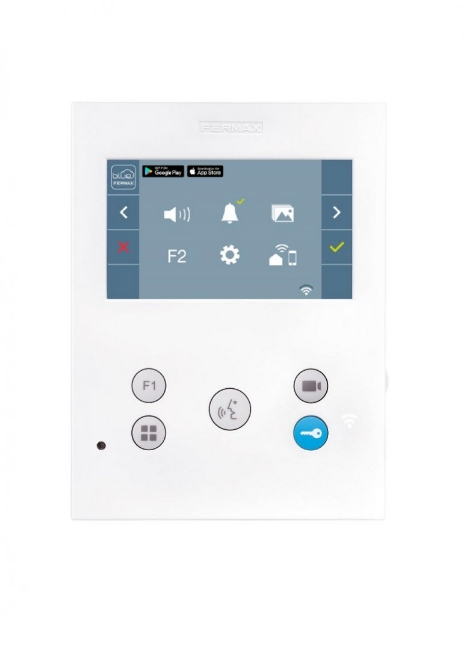 Poza cu Kit videointerfon 2 familii VEO-XS WIFI DUOX PLUS