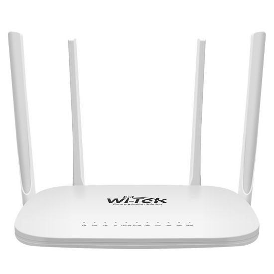 Poza cu Router wireless MESH dual-band 2.4GHz/5GHz, 1200Mbps cu PoE passthrough