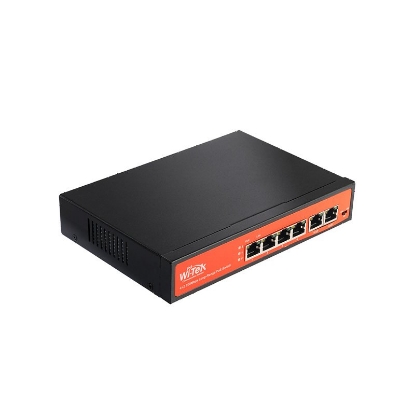 Switch PoE 4 porturi