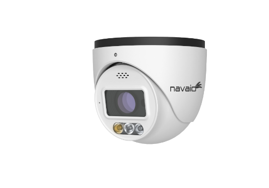 Poza cu Camera IP 6MP DOME de exterior PERIMTER ALERT cu ILUMINARE DUALA, protocol ONVIF