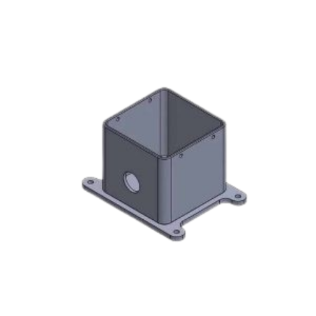 Poza cu Cutie de joncțiune Thermal Radar din aluminiu, rezistentă la apă și conector etanș RJ45