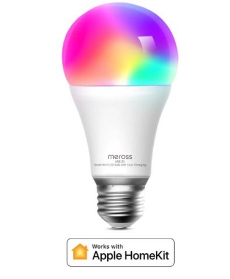 Poza cu Bec smart Wi-fi RGBW dimabil compatibil Apple Homekit