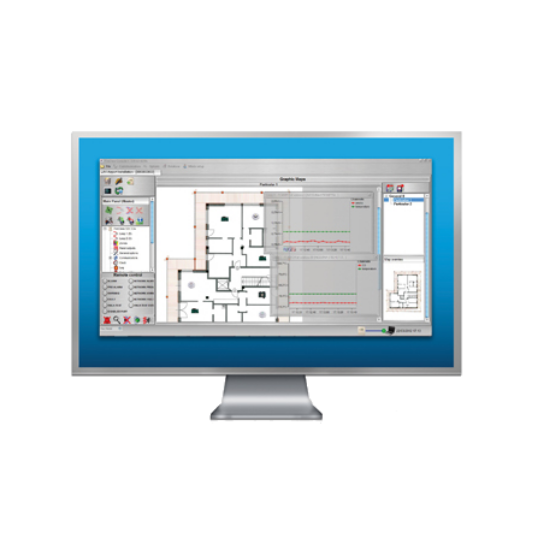 Poza cu Software pentru programarea centralelor FC501L, FC503, FC506