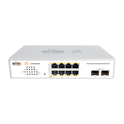 Poza cu Switch PoE 8 porturi Gigabit