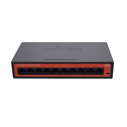 Poza cu Switch PoE 8 porturi Gigabit