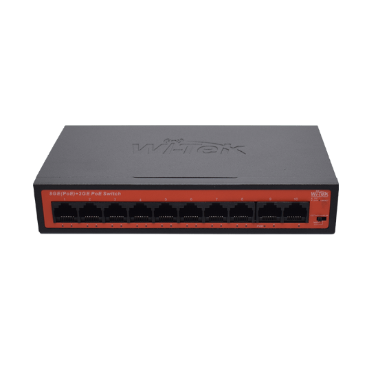 Poza cu Switch PoE 8 porturi Gigabit