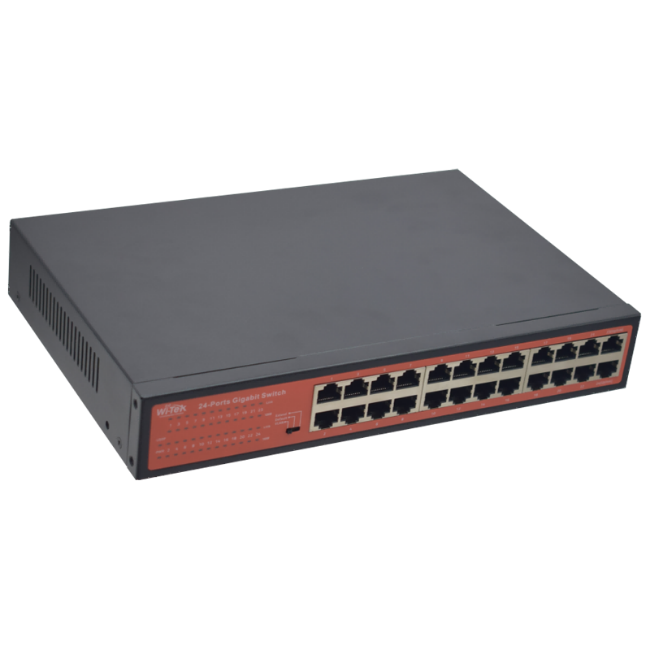 Poza cu Switch 24 porturi Gigabit tip desktop