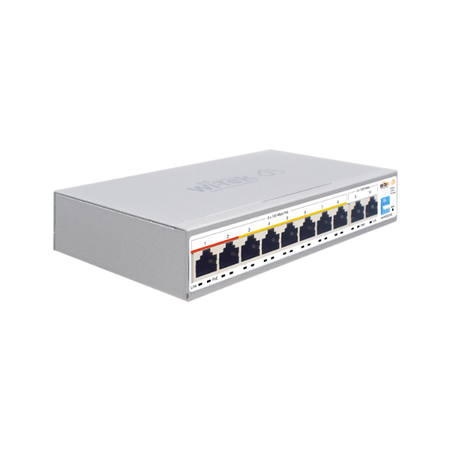 Poza cu Switch PoE 8 porturi Gigabit