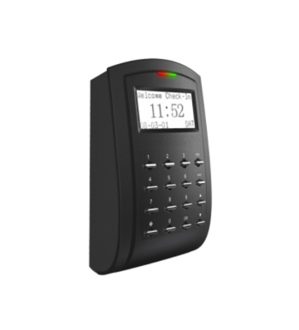 Poza cu Terminal CA si T&A cu tastatura si cititor de proximitate incorporate