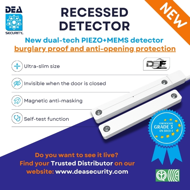 Poza cu Detector de soc, montaj incastrat, CM