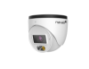 Poza cu Camera IP 4MP DOME de exterior cu ILUMINARE DUALA, protocol ONVIF