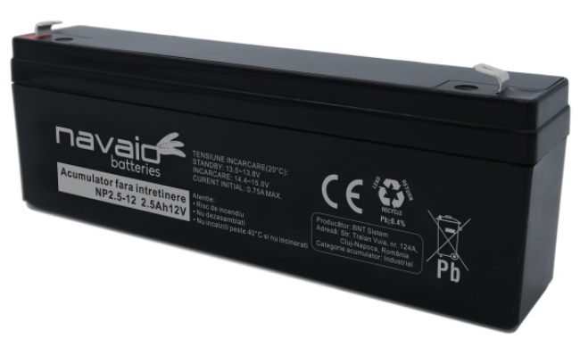 Poza cu Acumulator 12V/2.5Ah NP 2.5
