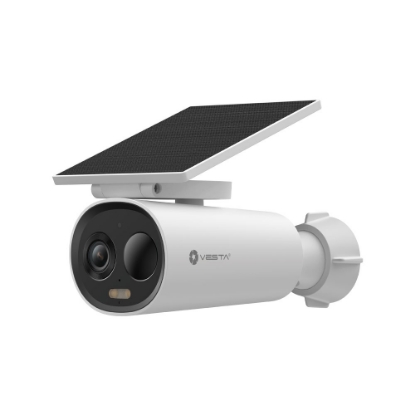 Camera de supraveghere WiFi alimentata cu panou solar