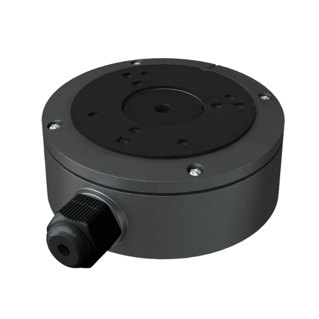 Poza cu Doza metalica de jonctiuni cu presetupa pentru camerele de tip BULLET, culoare neagra