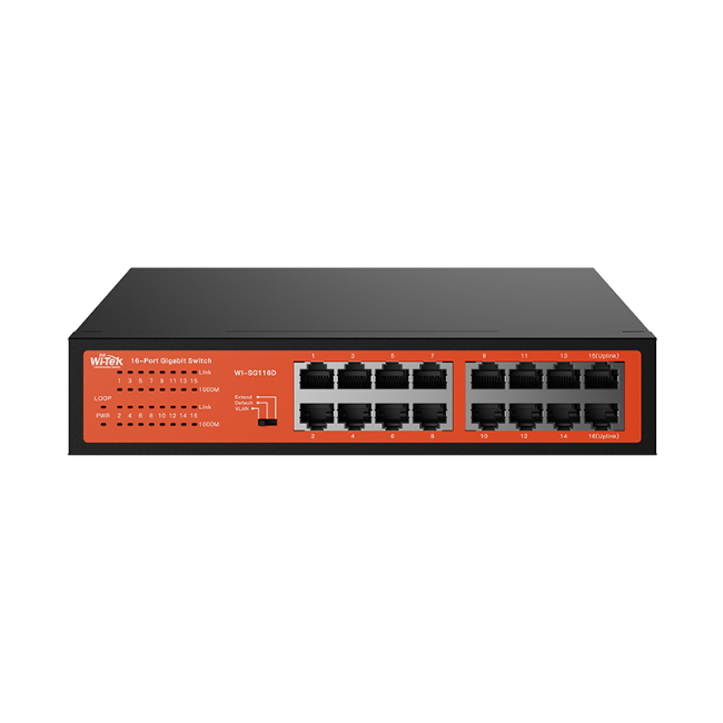 Poza cu Switch 16 porturi Gigabit tip desktop